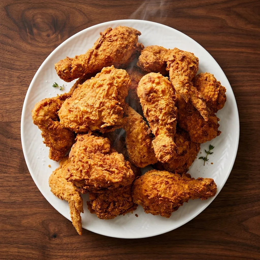 Signature crispy Filipino fried chicken at Side Chick'n Saskatoon, SK